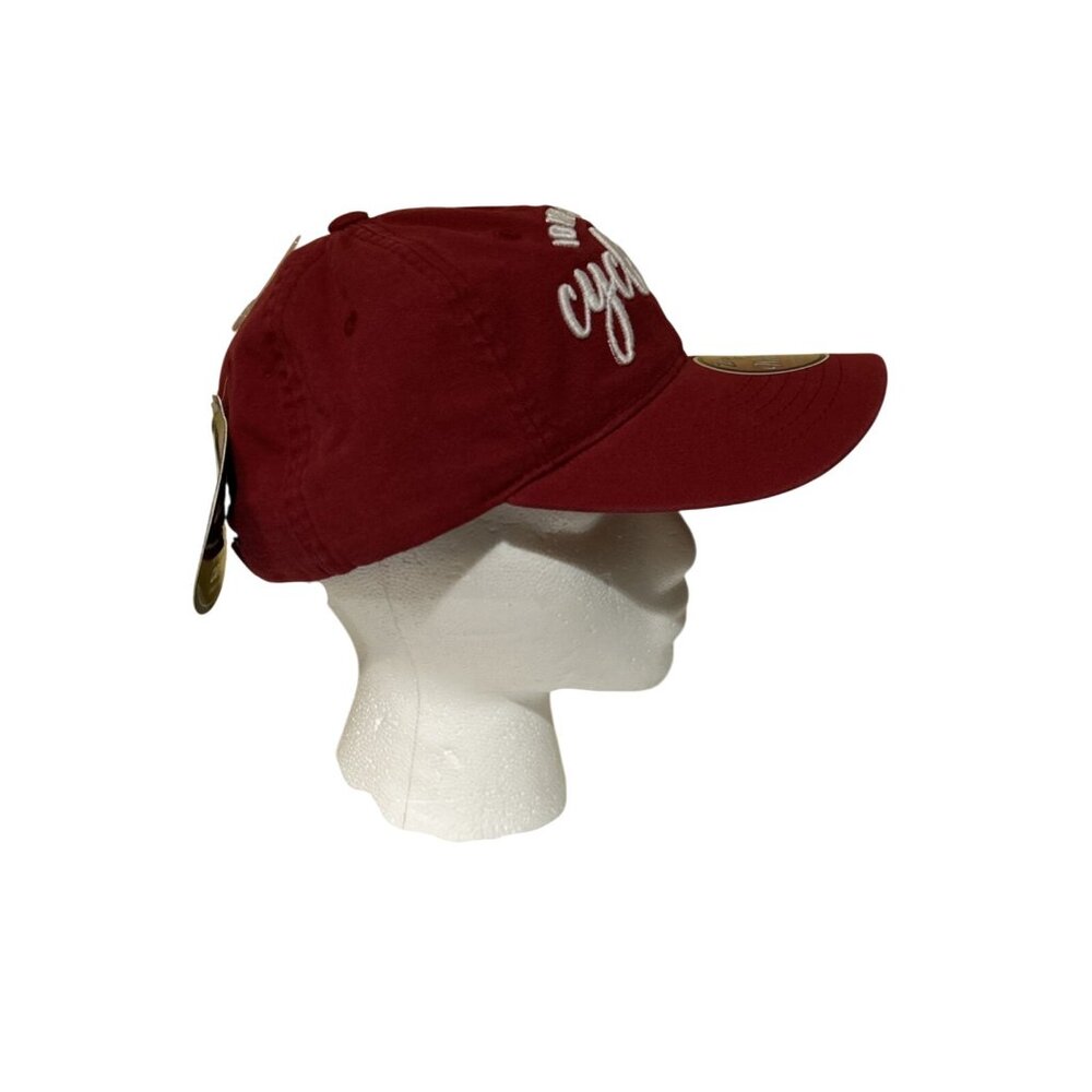 NEW Iowa State Cyclones ISU Red Embroidered Zephyr Adjustable Cotton Hat Women's - Picture 4 of 8